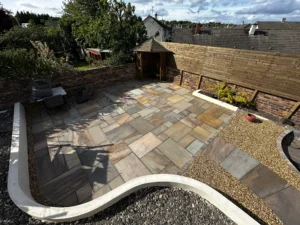 After photo of Back Garden Renovation in Loanhead