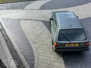 Monoblock driveway with contrasting block paving pattern installed by Halley Garden Services in Midlothian